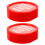 8Pcs Plastic Red Key Lock Box for Emergency with Wall-Mounted Design 1