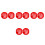 8Pcs Plastic Red Key Lock Box for Emergency with Wall-Mounted Design 4