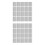 200Pcs Silver Aluminum Crimp Sleeves Wire Rope Ferrules Durable Clips 6