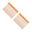 20Pcs Brown Wooden Handle Multi-Use Nylon Paint Brushes for Painting 8