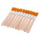 20Pcs Brown Wooden Handle Multi-Use Nylon Paint Brushes for Painting 11