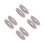 8Pcs Grey Silicone Car Wiper Arm Hole Covers Waterproof Auto Accessory 9