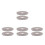 8Pcs Grey Silicone Car Wiper Arm Hole Covers Waterproof Auto Accessory 8