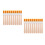 20Pcs Brown Wooden Handle Multi-Use Nylon Paint Brushes for Painting 5