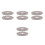 8Pcs Grey Silicone Car Wiper Arm Hole Covers Waterproof Auto Accessory 4