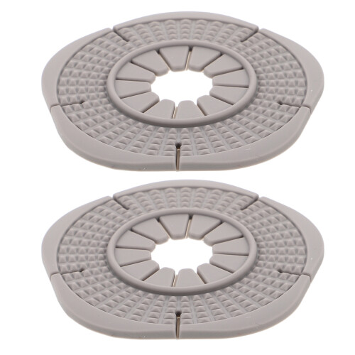 8Pcs Grey Silicone Car Wiper Arm Hole Covers Waterproof Auto Accessory