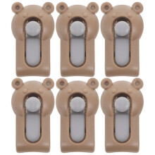 18Pcs Coffee PP Quilt Sheet Clamps Anti-Slip Bed Sheet Holders