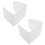 6Pcs Plastic Sneeze Guard Desk Partitions for Classroom and Office Use 1