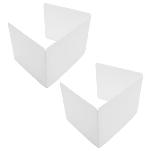 6Pcs Plastic Sneeze Guard Desk Partitions for Classroom and Office Use