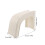 2Pcs Lightweight Plastic Step Stool White Foot Rest for Bathroom Use 11