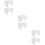 6Pcs Plastic Sneeze Guard Desk Partitions for Classroom and Office Use 10