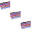 54 Packs Glitter Star Folding Paper Rainbow Five Star Craft 8