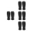 8Pcs Compact ABS Foosball Handles Table Soccer Grip for Game Tables 9