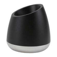 2Pcs Aluminium Alloy Razor Stand With Oblique Opening