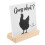 5Pcs Decorative Wood Table Sign Charming Desktop Decor for Home 1