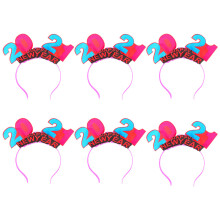 2Sets Design 2021 LED Hairbands Party Supplies for New Year