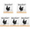 5Pcs Decorative Wood Table Sign Charming Desktop Decor for Home 3