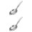 2Pcs Silver Filtering Skimmer Filter Spoon for Stew and Frying 5