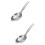 2Pcs Silver Filtering Skimmer Filter Spoon for Stew and Frying 7