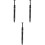 3Pcs Spring Assisted Grabber Tool Aluminum Ic Puller Black Small Parts 5