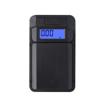 2Pcs Black Digital Jewelry Scale Pocket Mini High Precision Scale