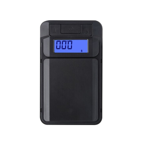 2Pcs Black Digital Jewelry Scale Pocket Mini High Precision Scale
