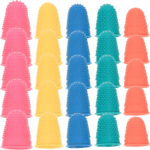 100Pcs Thickened Rubber Finger Cots Non-Slip Finger Guards