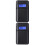 2Pcs Black Digital Jewelry Scale Pocket Mini High Precision Scale 5