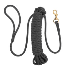 2Pcs 10M Black Pet Dog Lead Leash High Strength Outdoor Use