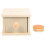 2Pcs Kids Wooden Box Toy Assorted Color Educational 9