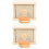 2Pcs Kids Wooden Box Toy Assorted Color Educational 5