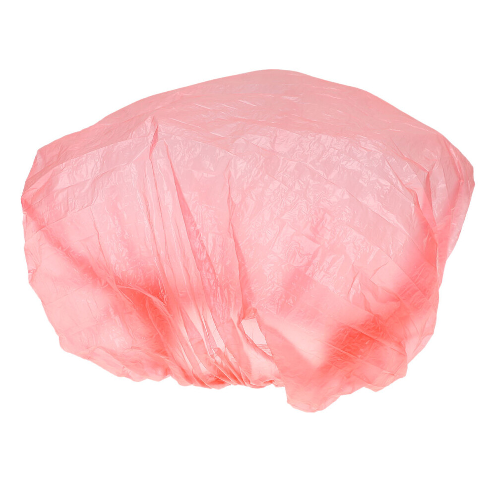 Ohphcall Red 300Pcs Watermelon Shower Caps Safe Hair Protection Bathing Use