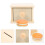 2Pcs Kids Wooden Box Toy Assorted Color Educational 8