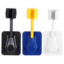 9Pcs Lightweight Assorted Color Bathroom Punch-Free Shower Head Stands