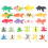 72Pcs Realistic Imitated Animal Models Assorted Color Educational Toys 2