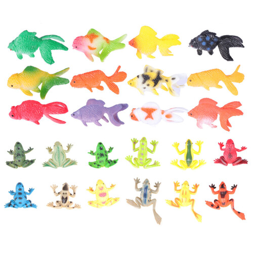 72Pcs Realistic Imitated Animal Models Assorted Color Educational Toys 1