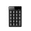 2Pcs Black USB Number Pad Wireless Numeric Keypad Ergonomic Typing Use 1