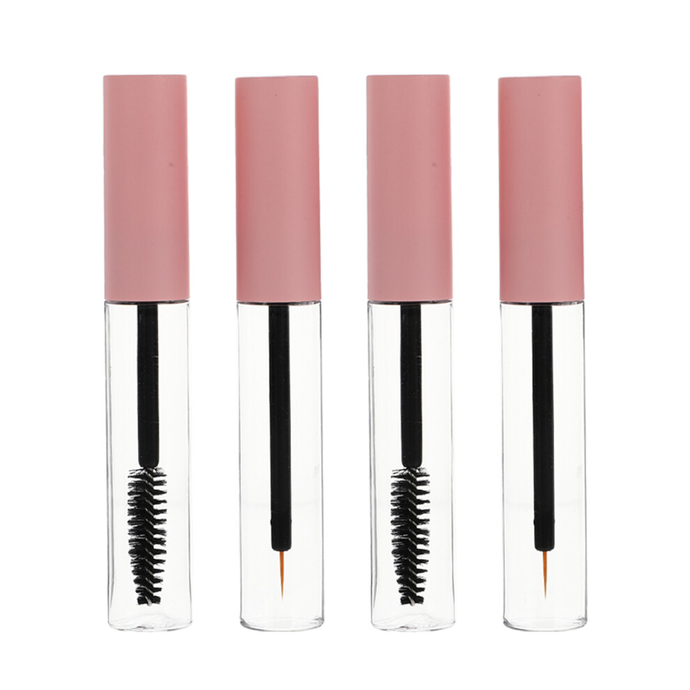 Ohphcall Pink 12Pcs Small Mascara Container Bottles With Wand For Travel