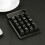 2Pcs Black USB Number Pad Wireless Numeric Keypad Ergonomic Typing Use 11