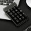 2Pcs Black USB Number Pad Wireless Numeric Keypad Ergonomic Typing Use 9