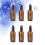 12Pcs Refillable Brown Portable Makeup Storage Bottles for Outdoor 2
