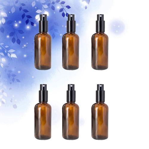 12Pcs Refillable Brown Portable Makeup Storage Bottles for Outdoor 1