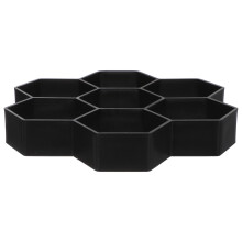 2Pcs Easy-Clean Plastic Concrete Mold for Garden Path Patio Paving