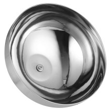 2Pcs Stainless Steel Cooking Domes Steak Covers Silver Kitchen Gadget