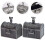 8Pcs Baby Tooth Storage Box Alloy Durable Grey Compact Keepsake Case 9