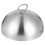 2Pcs Stainless Steel Cooking Domes Steak Covers Silver Kitchen Gadget 4