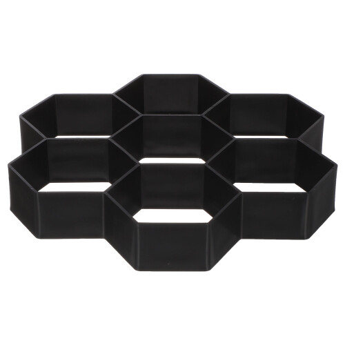 2Pcs Easy-Clean Plastic Concrete Mold for Garden Path Patio Paving 1