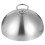 2Pcs Stainless Steel Cooking Domes Steak Covers Silver Kitchen Gadget 2
