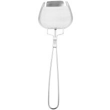 3Pcs Fine Mesh Stainless Steel Strainer Spoon Silver Colander Ladle