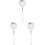 3Pcs Fine Mesh Stainless Steel Strainer Spoon Silver Colander Ladle 4